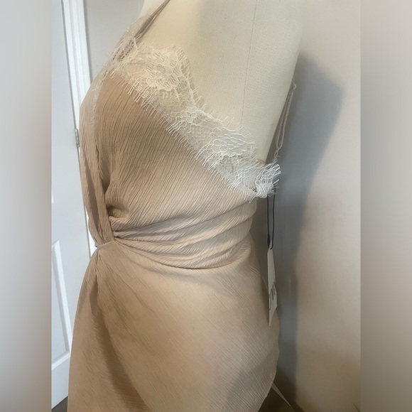 NWT Zara Half Top Bralette Wrap Shirt - Picture 4 of 9